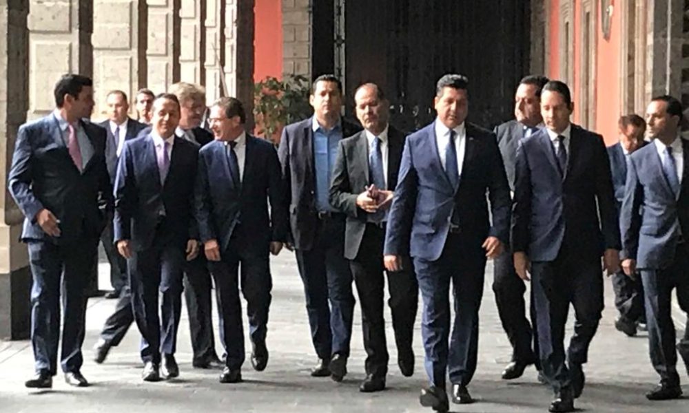 López Obrador, Gobernadores, Panistas, Reunión, Javier Corral, Falta, Palacio Nacional,