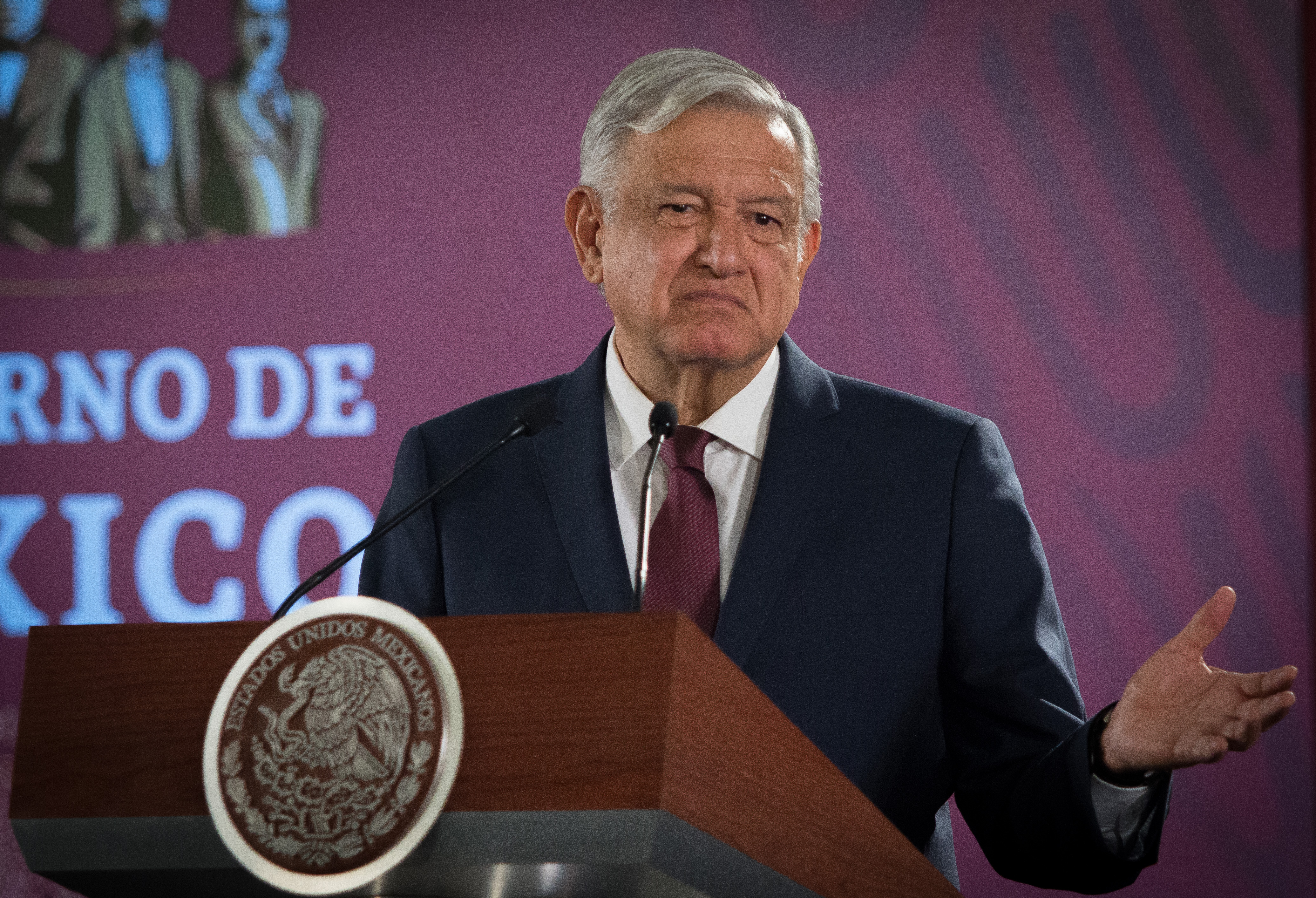 El presidente López Obrador, los aranceles y más en México y el mundo en números