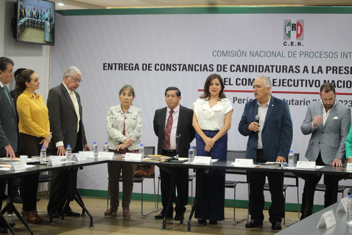PRI avala registro de ‘Alito’, Piñón y Ortega; rechaza a Ulises Ruiz