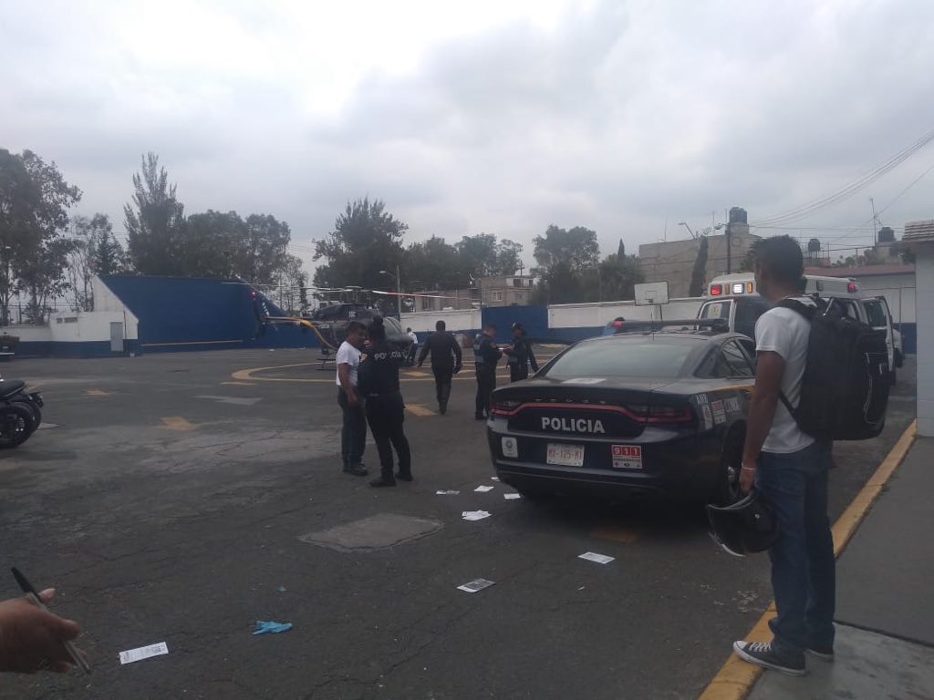 Policía muere al intentar frustrar asalto en banco de Iztapalapa
