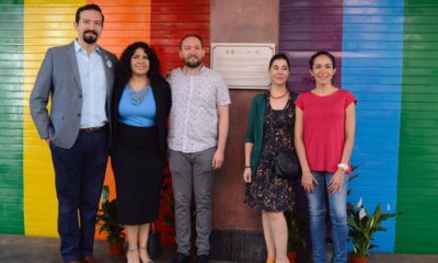 CDMX coloca placa de Red Latinoamericana de Ciudades Arcoíris