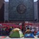 CNTE se manifiesta de nuevo fuera de Cámara de Diputados por reforma educativa