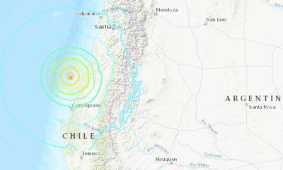 Sismo de 6.6 grados sacude al territorio chileno