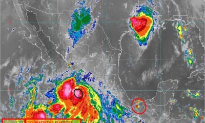 ‘Lorena’ se convierte en huracán categoría 1 y afecta la costa del Pacífico
