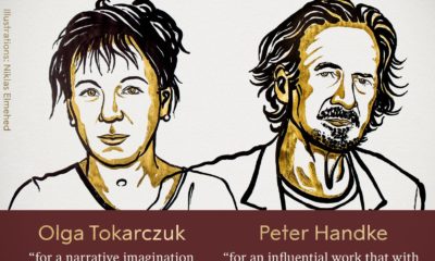 Olga Tokarczuk y Peter Handke, los Nobel de Literatura 2018 y 2019