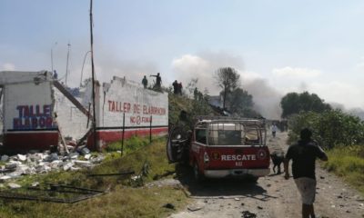 Explota polvorín en Zumpango; 2 muertos y 6 heridos