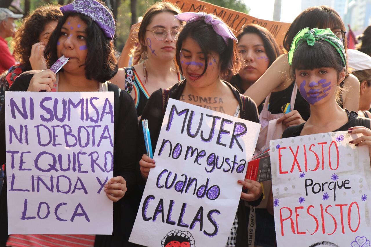 Mujeres, Feministas, Marcha, Operativo, CDMX, Protesta, Manifestación, Policía,