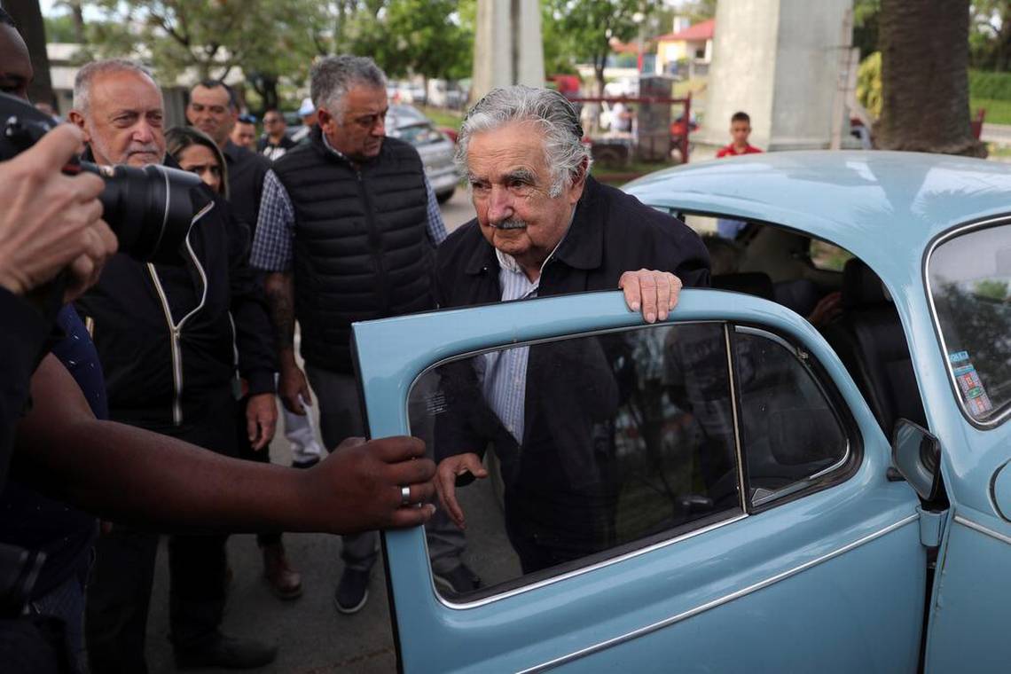 Pepe, José, Mujica, Uruguay, Presidente, Ex presidente, AMLO, ANdrés Manuel, López Obrador, Aniversario, Año, Presidencia, Invitado,