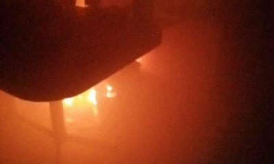 Se registra incendio en alcaldía Iztacalco