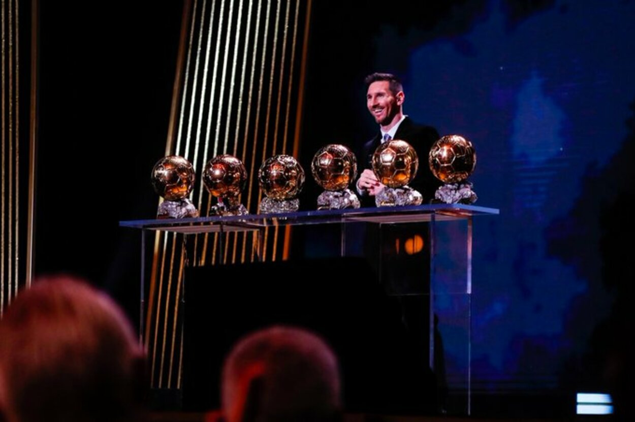 Messi, el primero en ganar 6 balones de oro