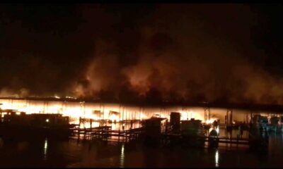 Incendio en puerto marítimo de Alabama deja 8 muertos