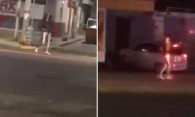 Mujer roba arma de policía y dispara en Aguascalientes