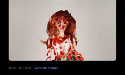 José Merino deja Twitter tras polémica por publicar muñeca ensangrentada