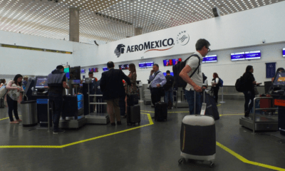 Aeroméxico, Aerolinea, Aerolíneas, Reduce, 40%, Vuelos, Internacionales, Aeropuerto,