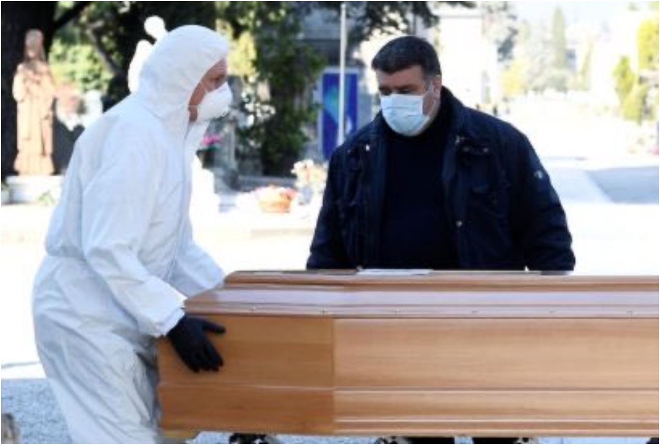 Italia suma casos de muerte por Covid-19: 793 decesos en 24 horas