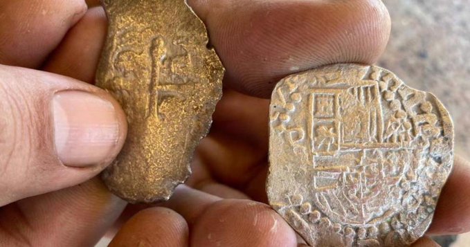 Hombre encuentra en Florida un tesoro perdido en 1715