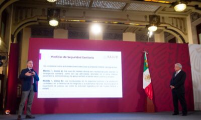 AMLO, Andrés Manuel, López Obrador, Conferencia, Matutina, Informe, Zócalo, Palacio Nacional, PAndemia, Coronavirus, Covid-19,