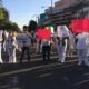 Enfermeras del IMSS bloquean avenidas en BJ; exigen insumos