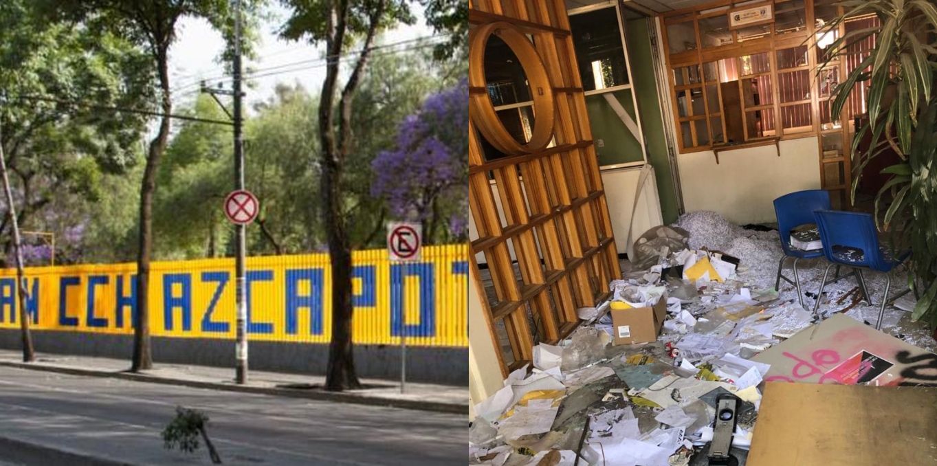 Autoridades de la UNAM recuperan CCH Azcapotzalco