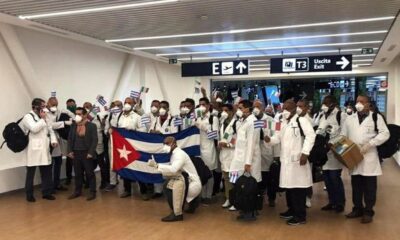 Llegan a México médicos y enfermeras cubanos