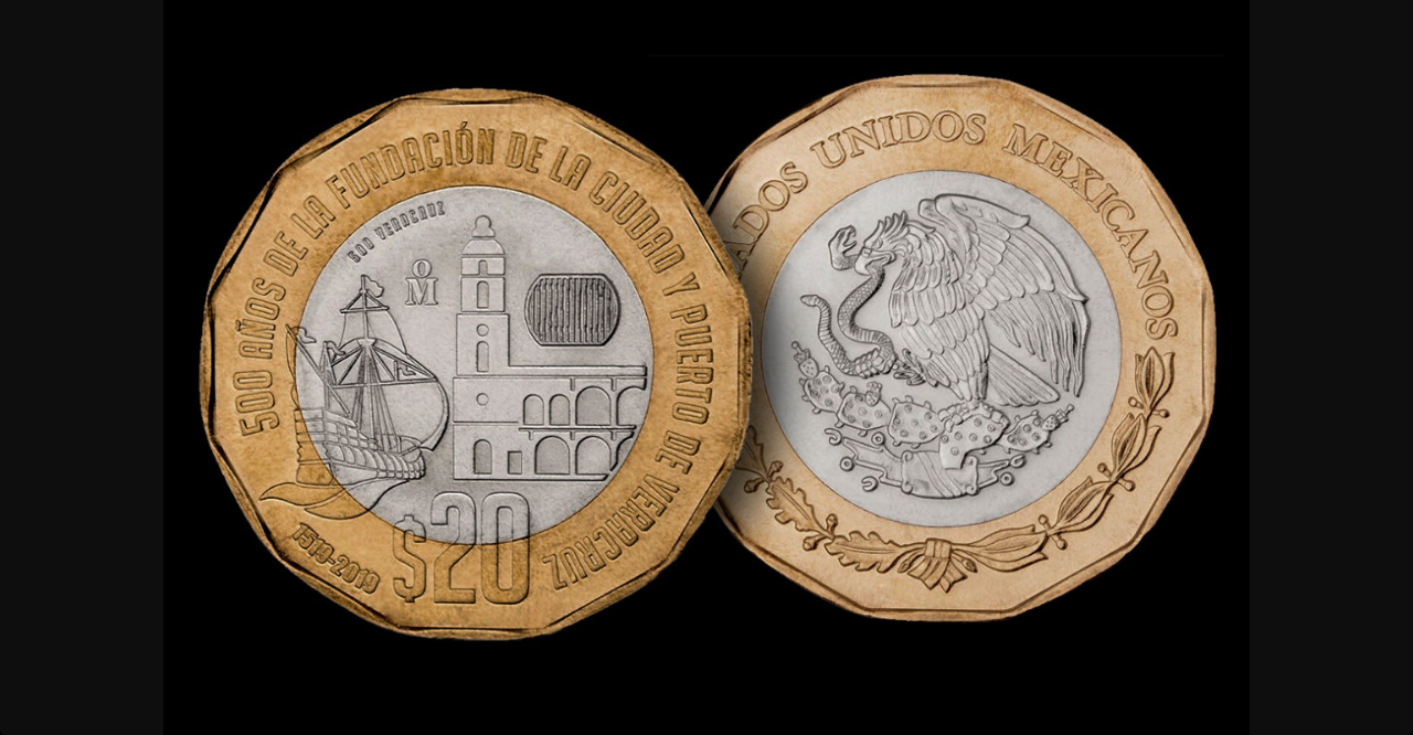 Nueva, Moneda, 20, Veinte, Pesos, Circulación, Banxico, Banco de México, Banco, Dinero,