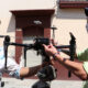 Drones sanitizan lugares públicos en Oaxaca