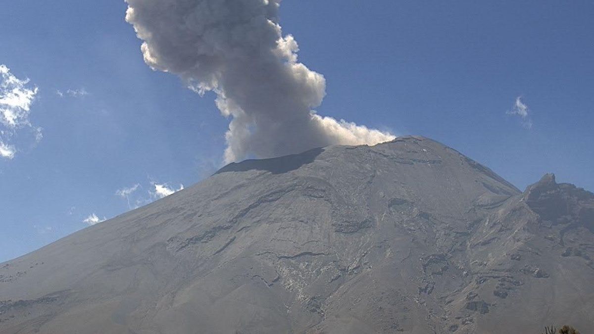 Cenapred exhorta a no acercarse al Popocatépetl