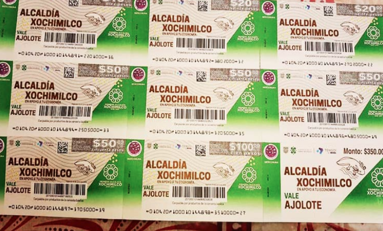 ‘Ajolovales’, la nueva moneda de canje en Xochimilco