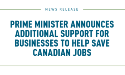 Trudeau anuncia medidas para mantener el empleo en medio de la pandemia
