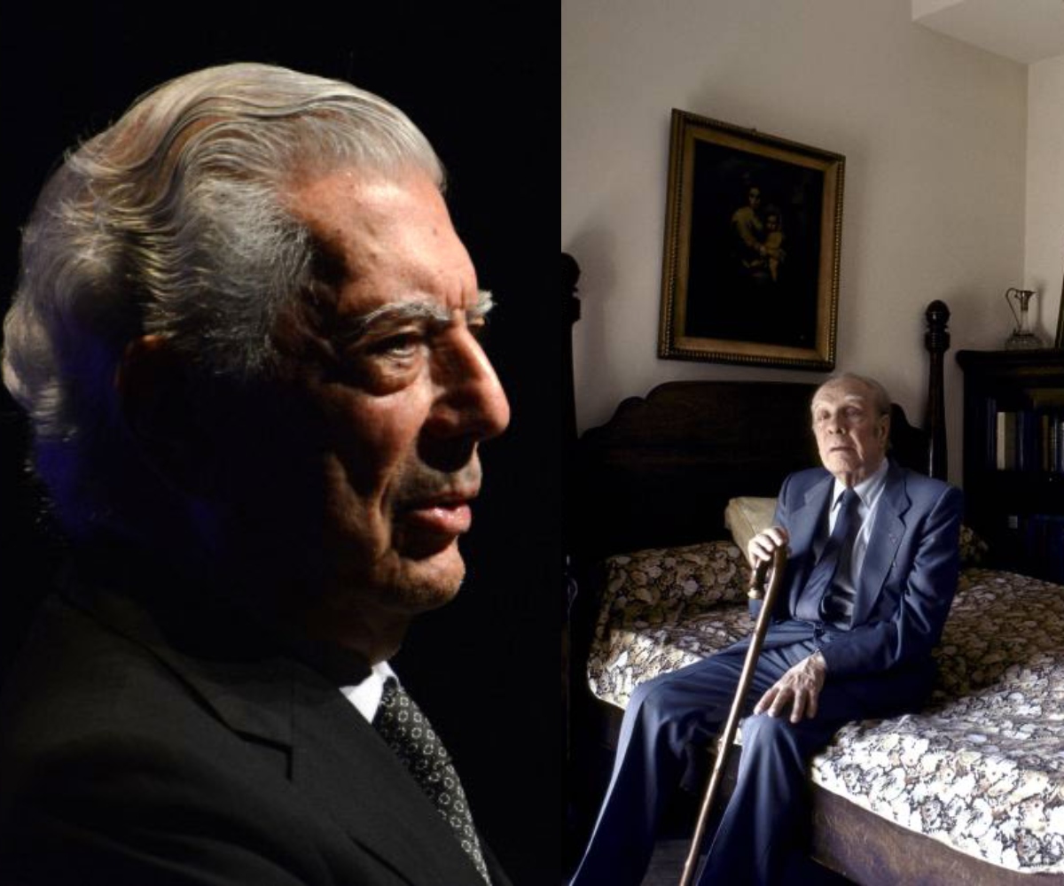 Revelan entrevista de Vargas Llosa a Jorge Luis Borges