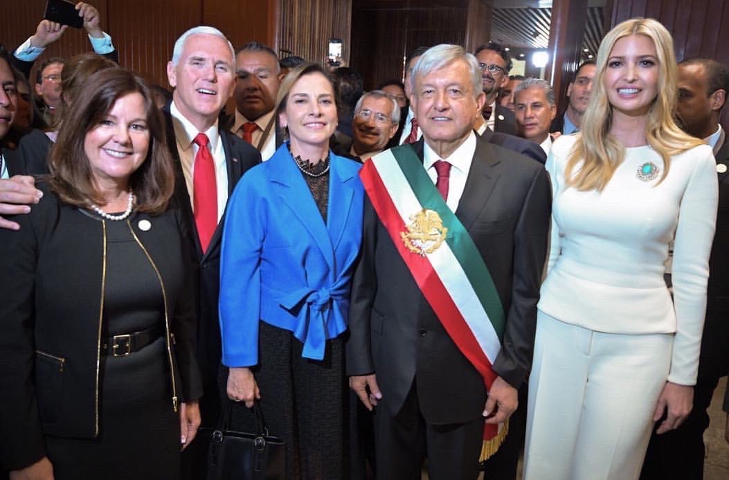 Ivanka Trump da la bienvenida a AMLO a Estados Unidos