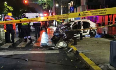 Choque entre tráiler y automóvil deja dos muertos y 7 heridos en la CDMX