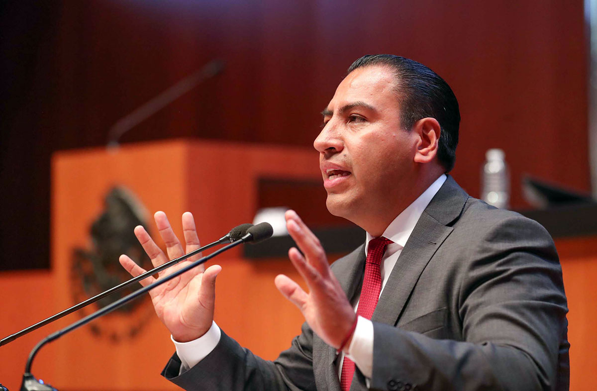 Morena presenta a Eduardo Ramírez para presidir el Senado