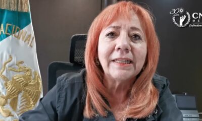 Rosario Piedra rechaza represión contra manifestantes en comisiones estatales de DH