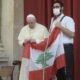 Papa llama a día de oración tras un mes de la explosión en Líbano