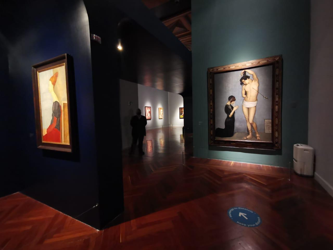 Modigliani y sus contemporáneos dejan cuarentena de 6 meses en Bellas Artes