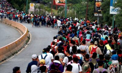 Migrantes desisten de la caravana tras medidas de prisión en México