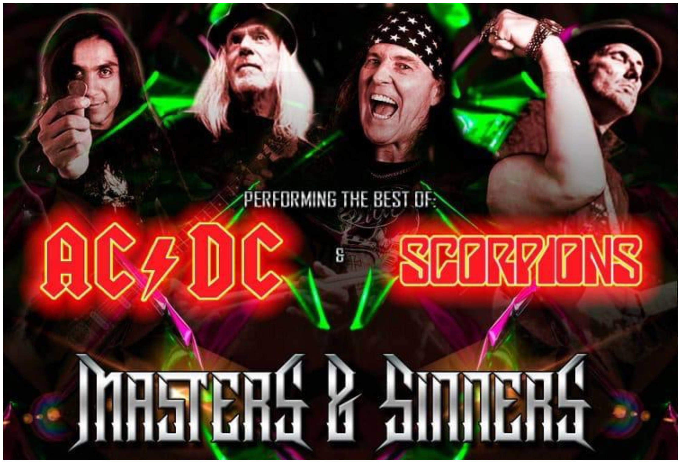 Autoconcierto en homenaje a AC/DC y Scorpions
