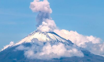 Popocatépetl emite 311 exhalaciones; entra a amarillo fase 2