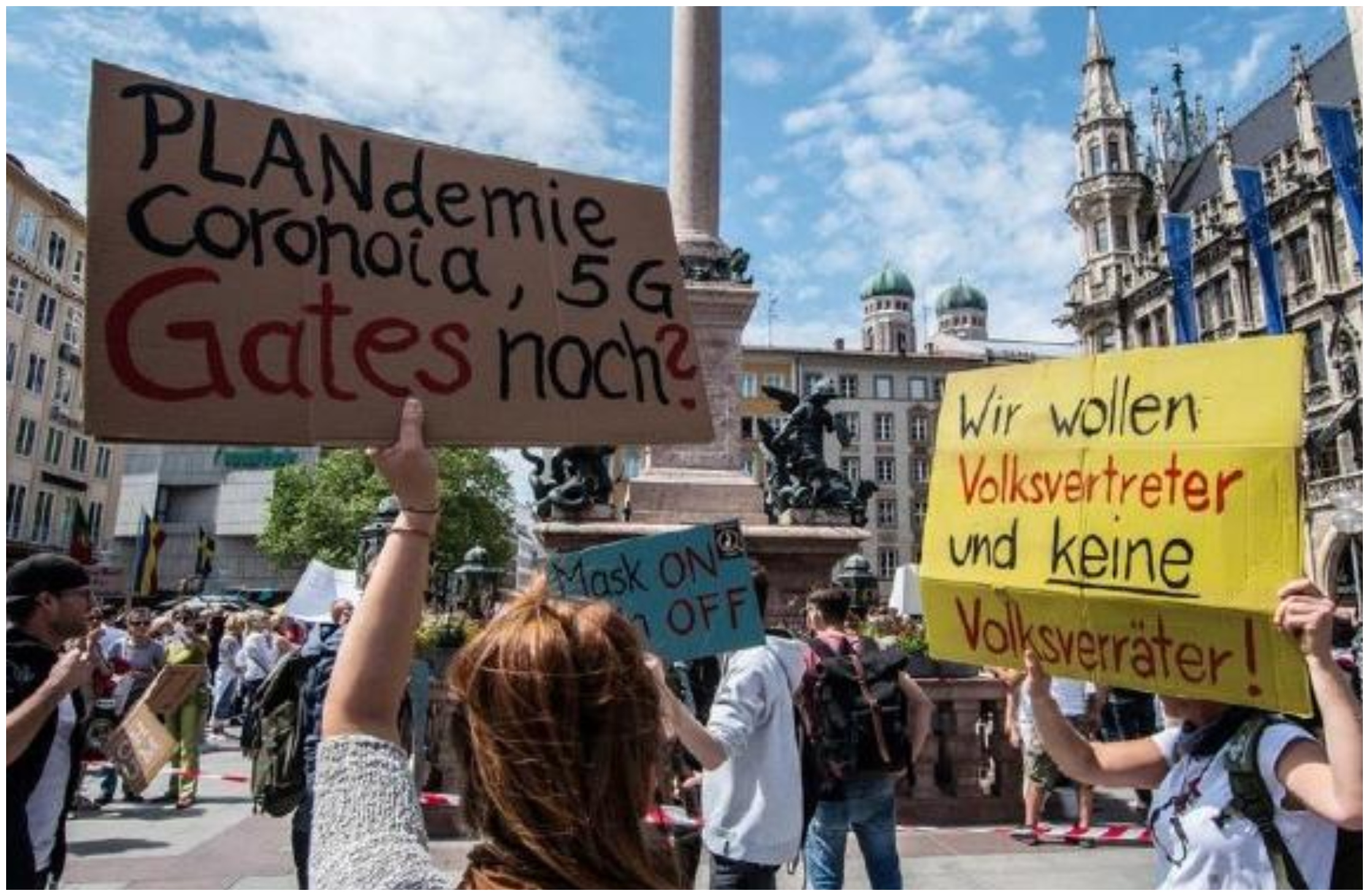 Detienen a 200 durante protesta en Berlín contra restricciones por pandemia