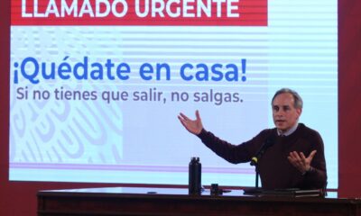 Extremadamente urgente detener los contagios en CDMX, llama López-Gatell