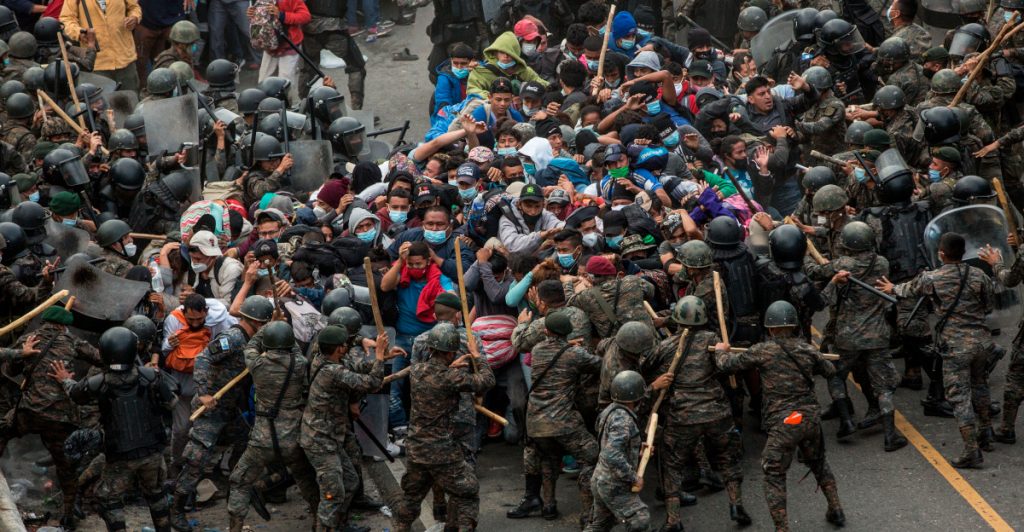 DDHH de Guatemala rechaza uso de la fuerza contra migrantes