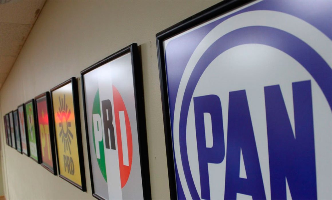 INE informa tiempo de partidos en medios; PAN, PRD y PRI, a la cabeza