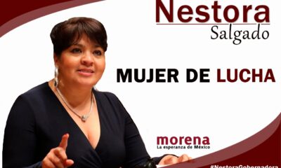 Nestora levanta la mano para ser nueva candidata de Morena por Guerrero