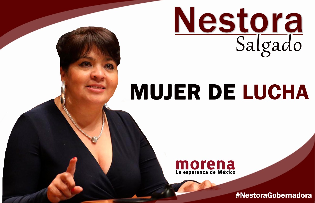 Nestora levanta la mano para ser nueva candidata de Morena por Guerrero