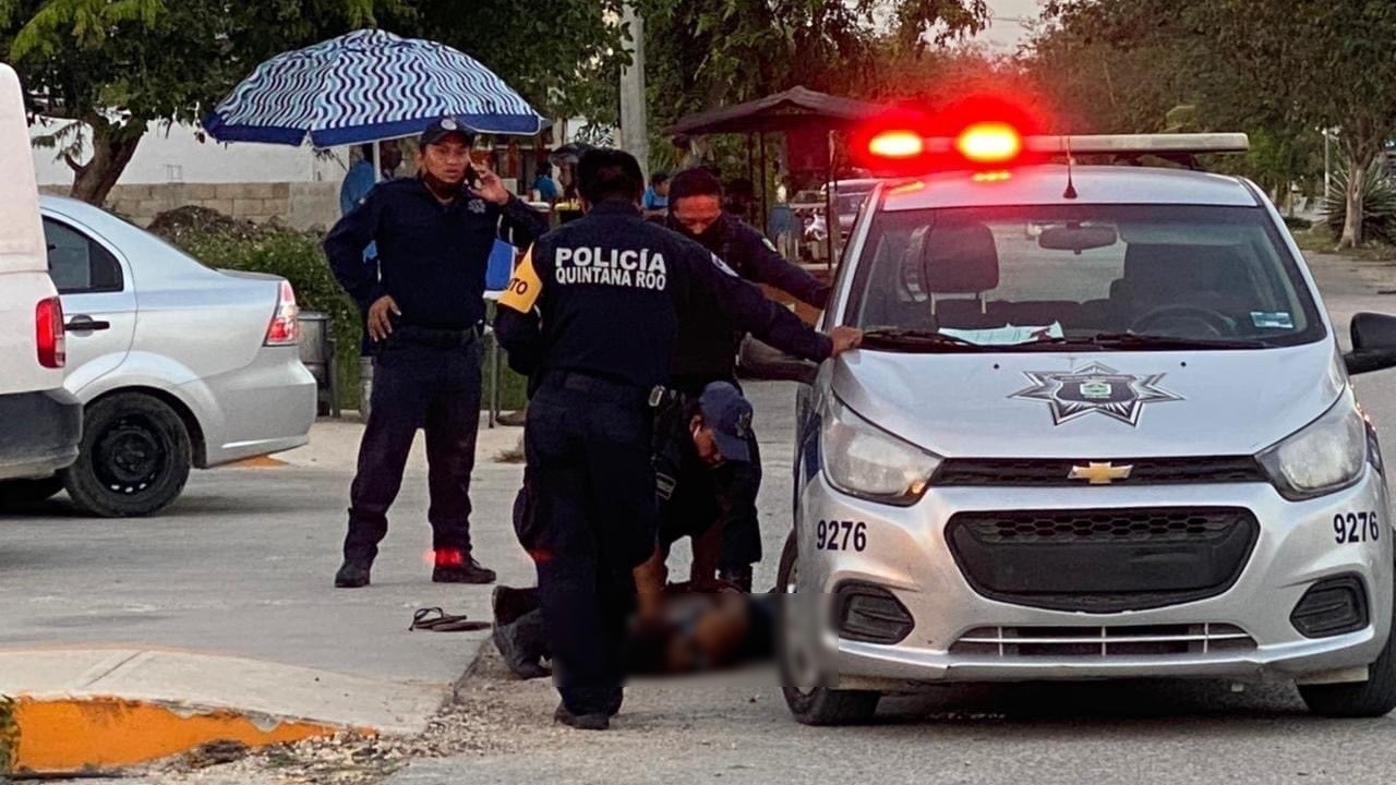 Policía mata a mujer en Tulum 2