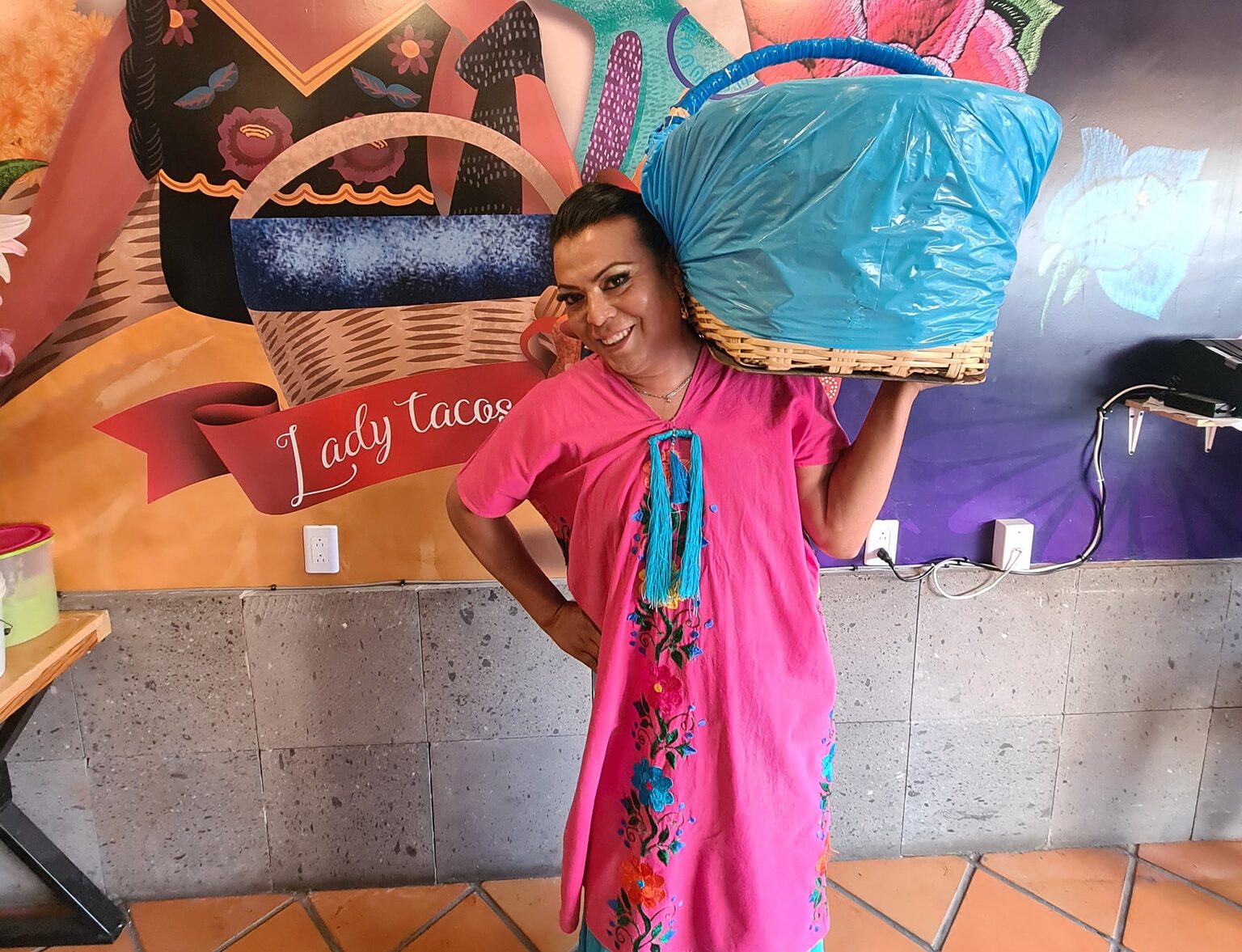 'Lady Tacos de Canasta' se postula como candidata a diputada por Coyoacán