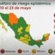 Reporta Salud 14 entidades en semáforo Covid color verde y 15 en amarillo