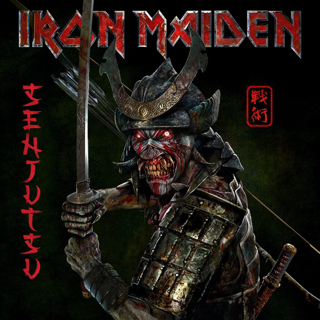 Tras seis años de no guardarse en el estudio, Iron Maiden lanzará su nuevo album Senjutsu el próximo 3 de septiembre, con el que Eddie se viste de Samurai. Con éste serán 17 discos en ese formato.
