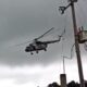 Cae helicóptero donde viajaba el secretario de Gobierno de Veracruz